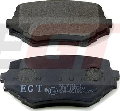 EGT 321771EGT - Тормозные колодки, дисковые, комплект autodnr.net