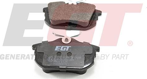 EGT 321772iEGT - Тормозные колодки, дисковые, комплект autodnr.net