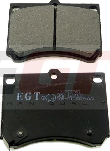 EGT 321779EGT - Тормозные колодки, дисковые, комплект autodnr.net