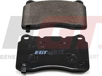 EGT 321787EGT - Тормозные колодки, дисковые, комплект autodnr.net