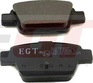 EGT 321795EGT - Тормозные колодки, дисковые, комплект autodnr.net