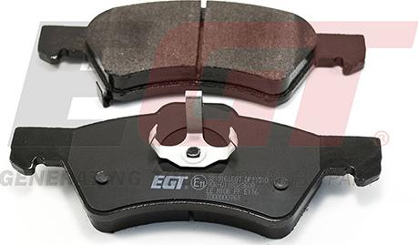 EGT 321816iEGT - Тормозные колодки, дисковые, комплект autodnr.net