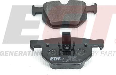 EGT 321829EGT - Тормозные колодки, дисковые, комплект autodnr.net