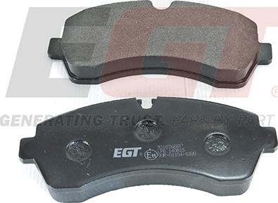 EGT 321876EGT - Тормозные колодки, дисковые, комплект autodnr.net