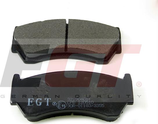 EGT 321904EGT - Тормозные колодки, дисковые, комплект autodnr.net