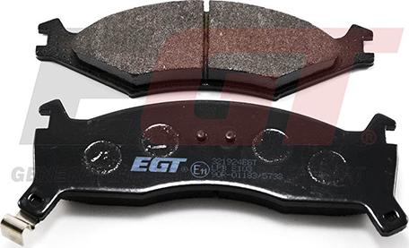 EGT 321924EGT - Тормозные колодки, дисковые, комплект autodnr.net