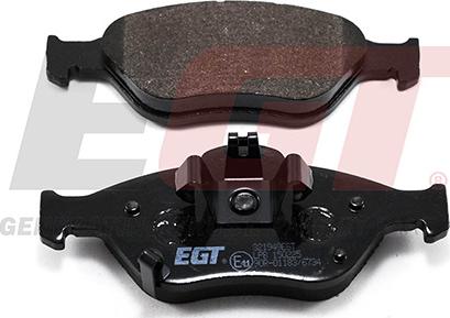 EGT 321949EGT - Тормозные колодки, дисковые, комплект autodnr.net