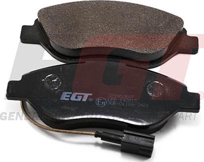 EGT 321952EGT - Тормозные колодки, дисковые, комплект autodnr.net