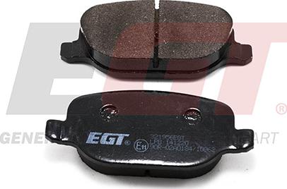 EGT 321956EGT - Тормозные колодки, дисковые, комплект autodnr.net