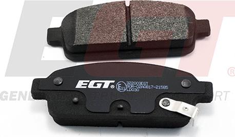 EGT 322003EGT - Тормозные колодки, дисковые, комплект autodnr.net