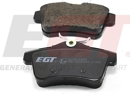 EGT 322063cEGT - Тормозные колодки, дисковые, комплект autodnr.net