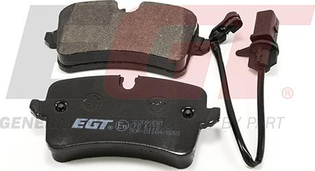 EGT 322099EGT - Тормозные колодки, дисковые, комплект autodnr.net