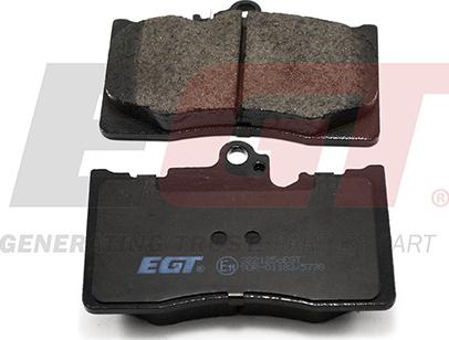 EGT 322125cEGT - Тормозные колодки, дисковые, комплект autodnr.net