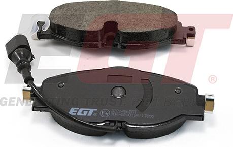 EGT 322148cEGT - Тормозные колодки, дисковые, комплект autodnr.net