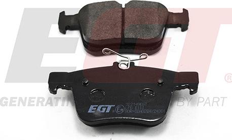 EGT 322149EGT - Тормозные колодки, дисковые, комплект autodnr.net