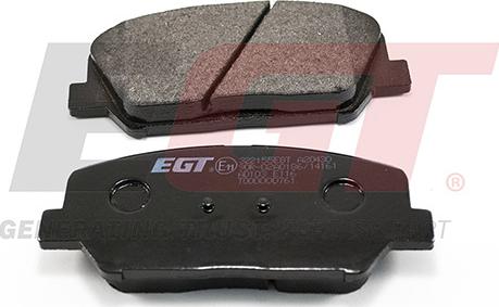 EGT 322155EGT - Тормозные колодки, дисковые, комплект autodnr.net