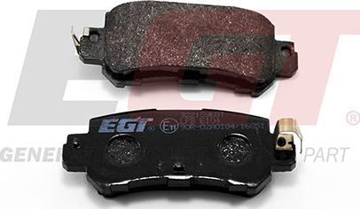 EGT 322159EGT - Тормозные колодки, дисковые, комплект autodnr.net