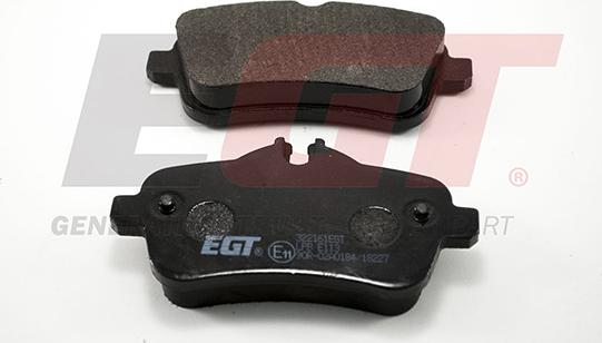 EGT 322161EGT - Тормозные колодки, дисковые, комплект autodnr.net