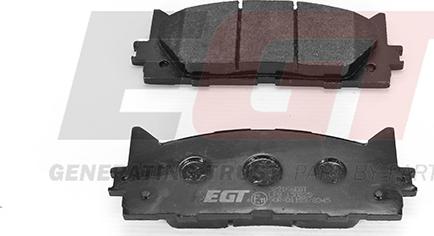 EGT 322166EGT - Тормозные колодки, дисковые, комплект autodnr.net