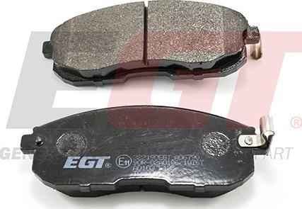 EGT 322190EGT - Тормозные колодки, дисковые, комплект autodnr.net
