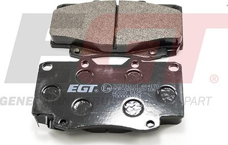 EGT 322191EGT - Тормозные колодки, дисковые, комплект autodnr.net