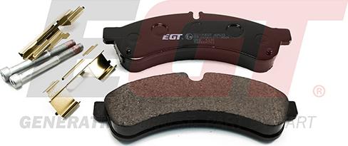 EGT 322198EGT - Тормозные колодки, дисковые, комплект autodnr.net