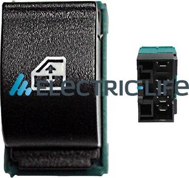 Electric Life ZRFTI76010 - Вимикач, стеклолод'емнік autocars.com.ua