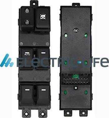 Electric Life ZRKAB76002 - Вимикач, стеклолод'емнік autocars.com.ua