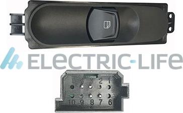 Electric Life ZRMEP76003 - Вимикач, стеклолод'емнік autocars.com.ua