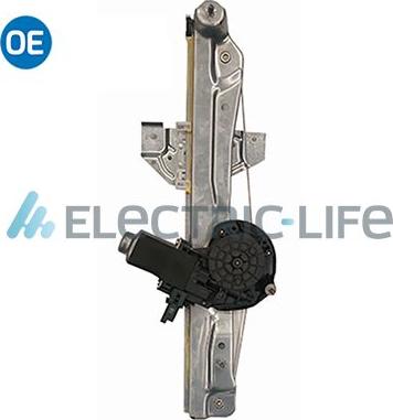 Electric Life ZR RNO122 L C - Електродвигун, склопідйомник autocars.com.ua