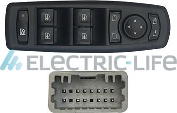 Electric Life ZRRNP76002 - Вимикач, стеклолод'емнік autocars.com.ua