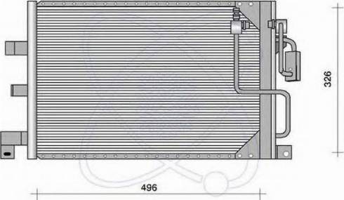 EACLIMA 30J0001 - Конденсатор, кондиціонер autocars.com.ua