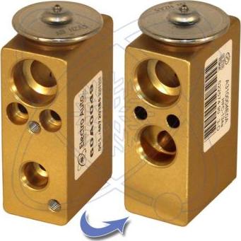 EACLIMA 60A0049 - Розширювальний клапан, кондиціонер autocars.com.ua