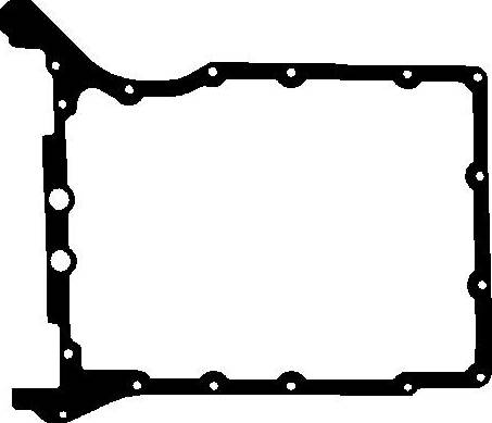 Elring 009.064 - Прокладка, масляна ванна autocars.com.ua