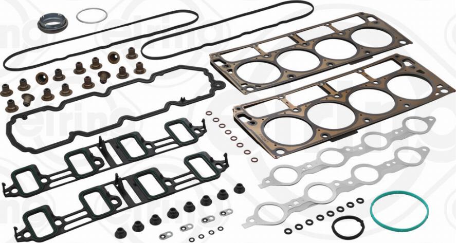 Elring 046.960 - Комплект прокладок, головка циліндра autocars.com.ua