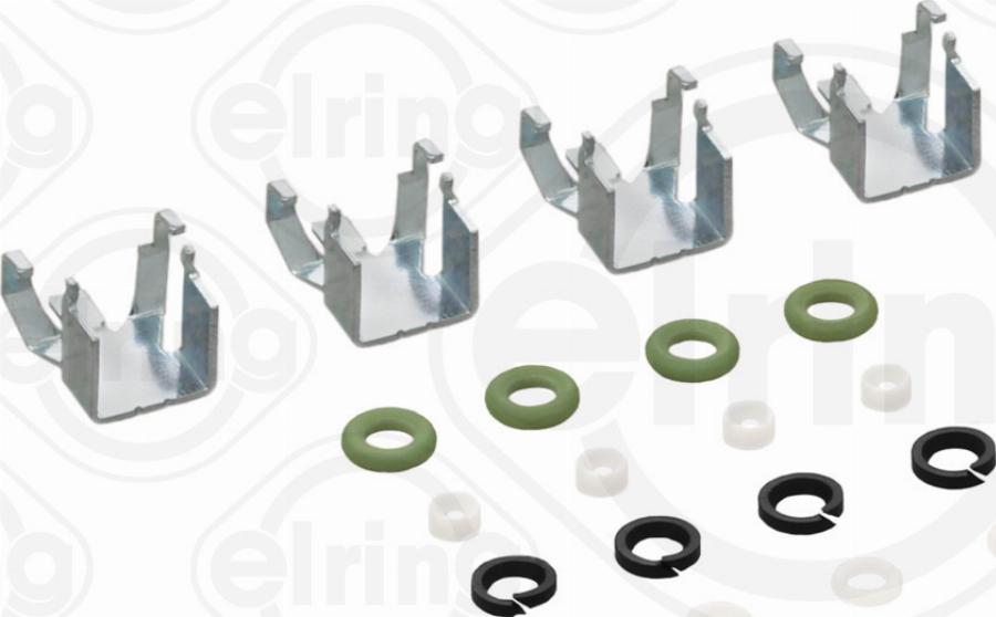 Elring 114.610 - Комплект кілець ущільнювачів, клапанна форсунка autocars.com.ua