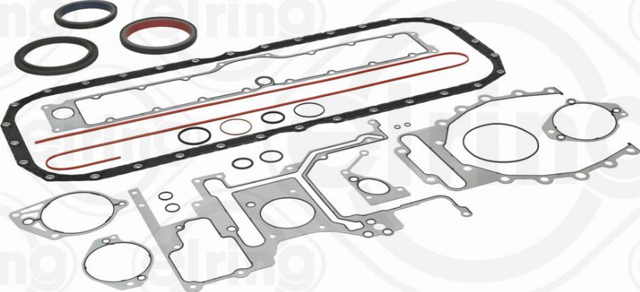 Elring 141.860 - Комплект прокладок, блок-картер двигуна autocars.com.ua