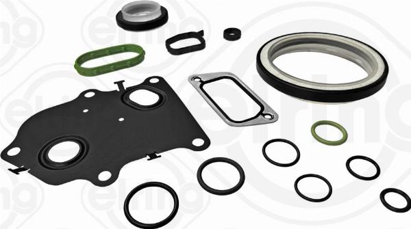 Elring 158.570 - Комплект прокладок, блок-картер двигуна autocars.com.ua