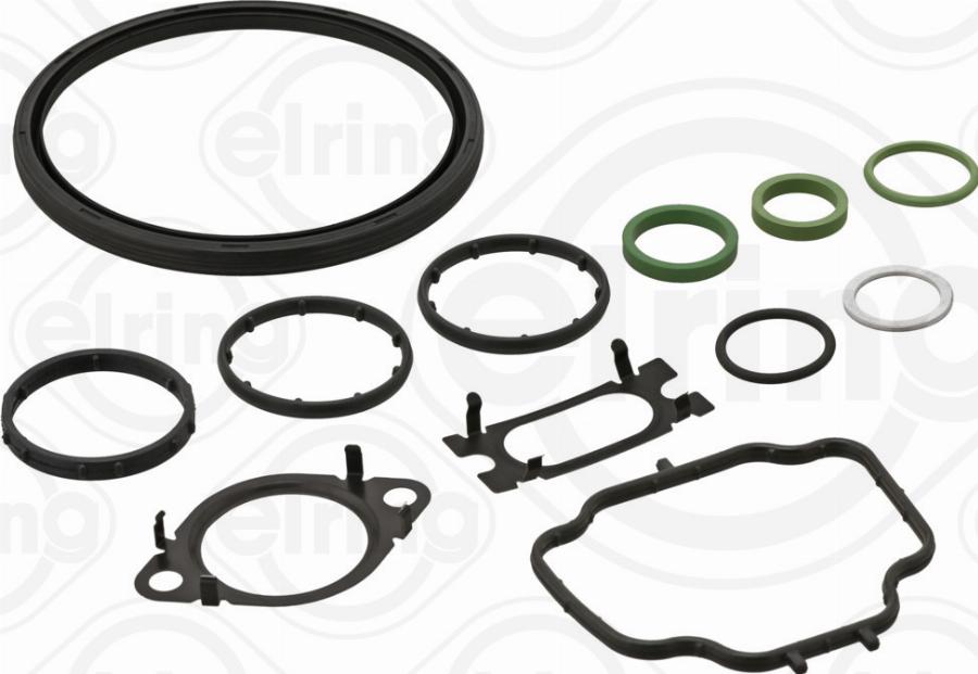 Elring 184.370 - Комплект прокладок, блок-картер двигуна autocars.com.ua