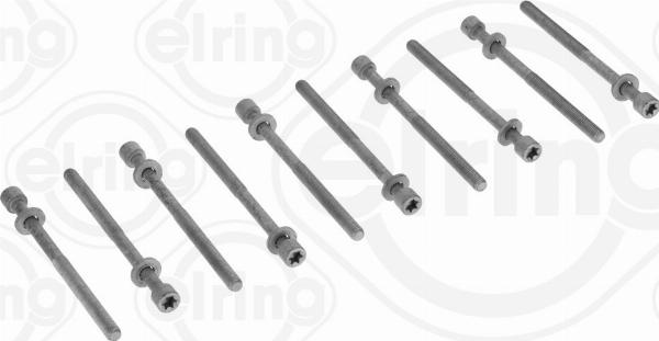 Elring 206.730 - Комплект болтів головки циліндрів autocars.com.ua
