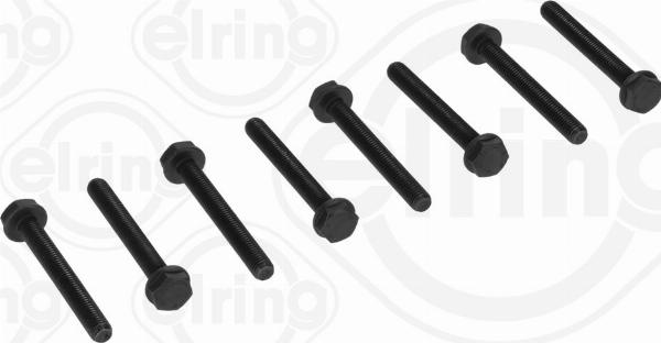 Elring 246.630 - Комплект болтів, опорний підшипник колінчастого вала autocars.com.ua