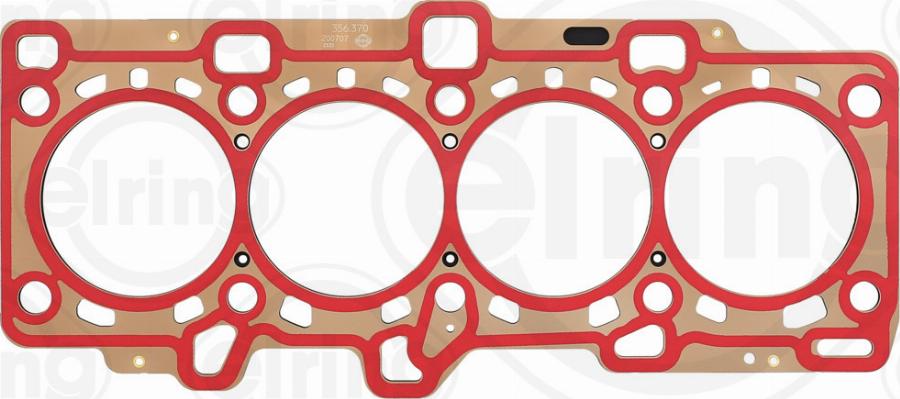 Elring 356.370 - Прокладка, головка циліндра autocars.com.ua