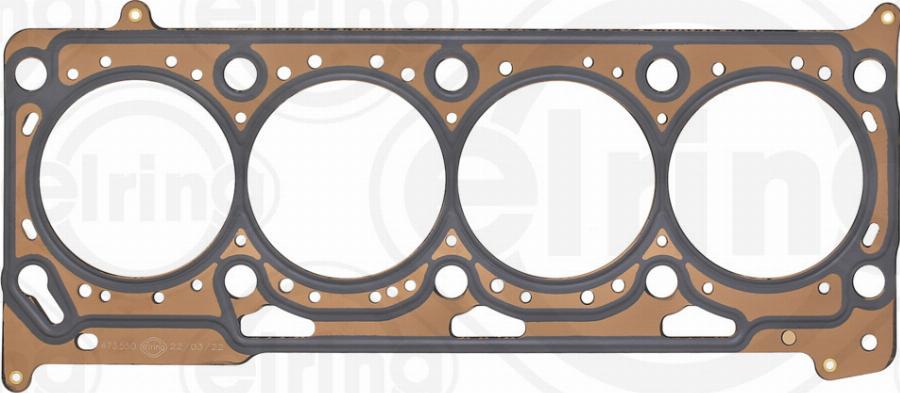 Elring 473.550 - Прокладка, головка циліндра autocars.com.ua