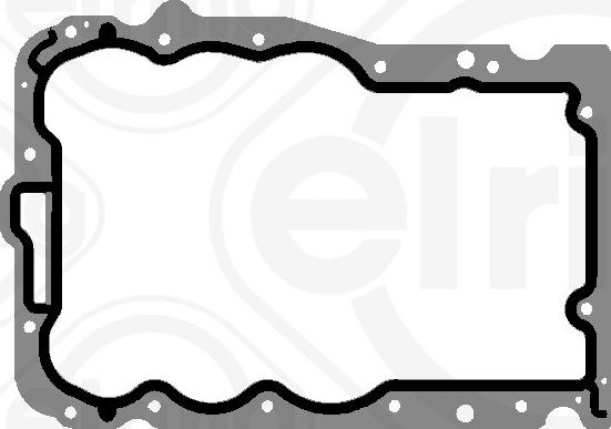 Elring 476.760 - Прокладка масляного поддона Agila 1.0 12V  Corsa C-B autodnr.net