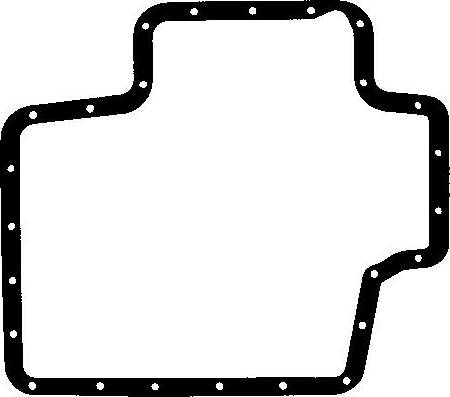 Elring 496.250 - Прокладка, масляна ванна autocars.com.ua