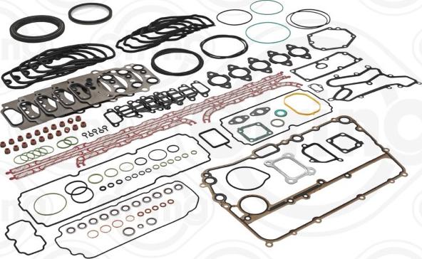 Elring 497.070 - Комплект прокладок, двигун autocars.com.ua