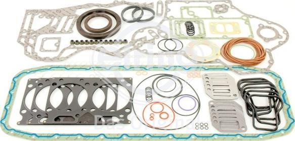 Elring 541.933 - Комплект прокладок, двигун autocars.com.ua