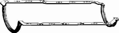 Elring 562.610 - Прокладка, масляна ванна autocars.com.ua