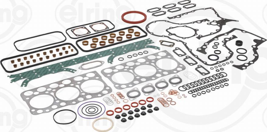 Elring 563.421 - Комплект прокладок, двигун autocars.com.ua