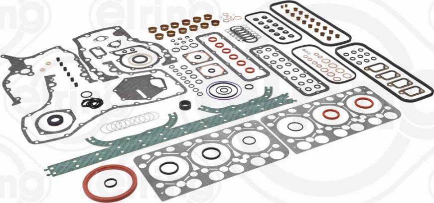 Elring 563.499 - Комплект прокладок, двигун autocars.com.ua